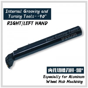 Narzędzia do cięcia EMET, obróbka koncentratora kół aluminiowego, wewnętrzny Nexternal Grooving i tools,narzędzia do głębokich rowków,narzędzia do rowków twarzy